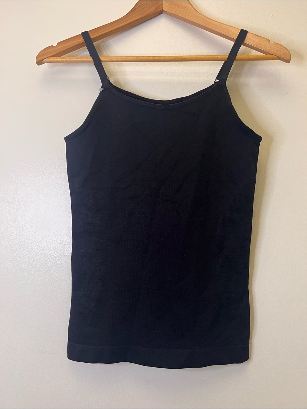 Shapermint Essentials Black Shapewear Cami Tank XL Smoothing Stretch